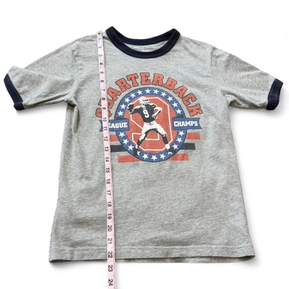 Y2K The Children's‎ Place Quarterback League Champs Ringer Tee, Boys Size M 7/8